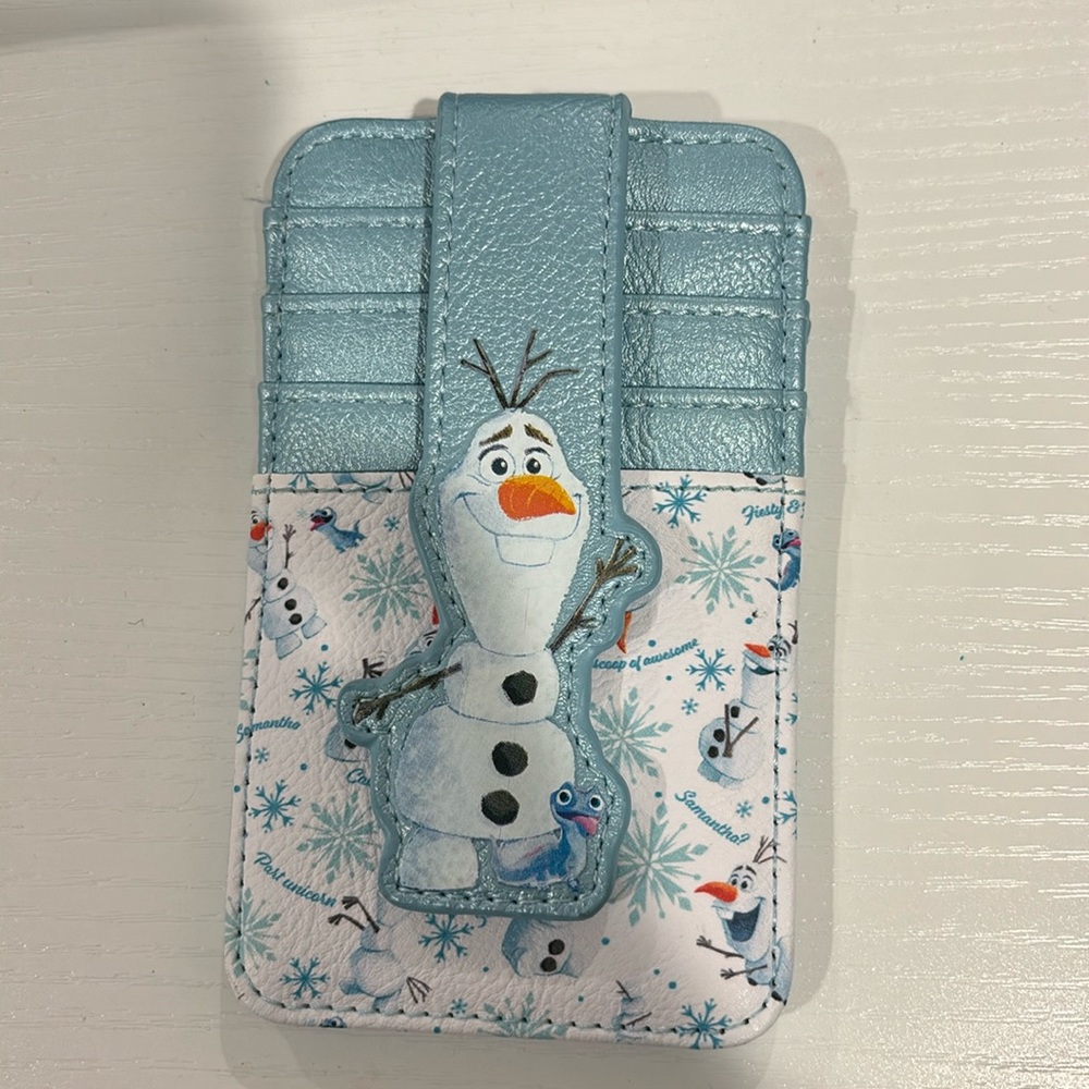 Frozen 2 - Olaf Loungefly Cardholder (NEW)